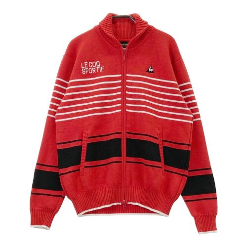 LE COQ GOLF ルコックゴルフ 長袖 ジップジャケット レッド系 サイズ