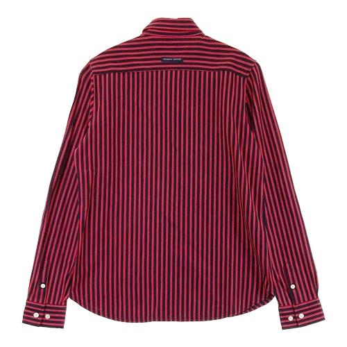 PEARLY GATES パーリーゲイツ 長袖シャツ ボタンダウン ストライプ柄