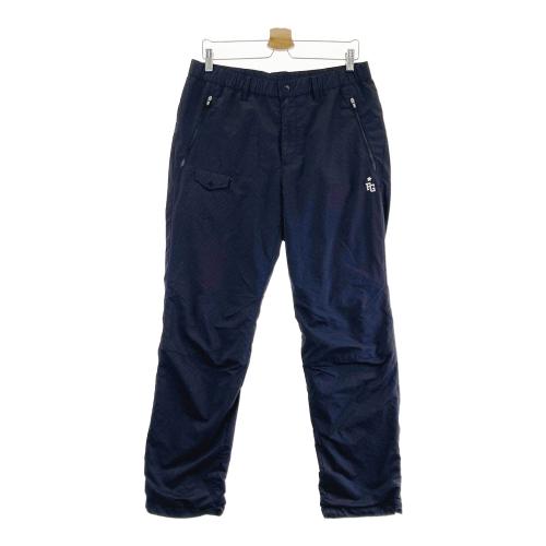 美品 Munsingwear マンシングウェア 中綿 入りパンツ ブラック 82 マンシングウェア MUNSINGWEAR ストレッチ ワンポイント刺繍 フル