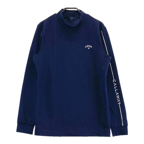 Callaway ネイビー ハイネックシャツ L CALLAWAY キャロウェイ ハイネック 長袖Tシャツ ネイビー系 サイズ：M