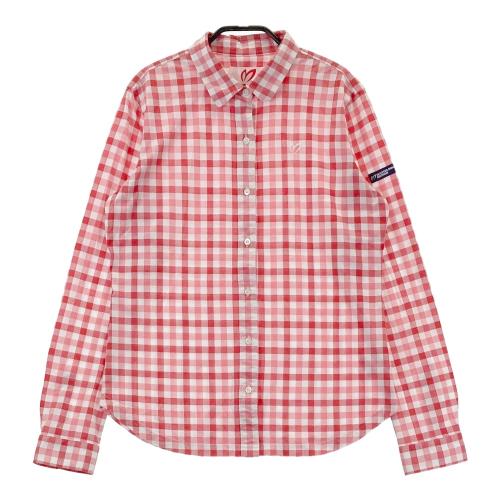 パーリーゲイツ オールインワン チェック柄 レッド系 1 ゴルフウェア