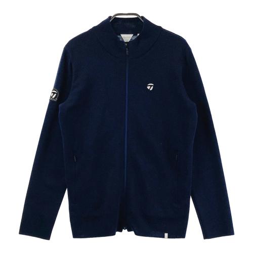 TAYLOR MADE テーラーメイド モックネック 長袖Tシャツ ネイビー系