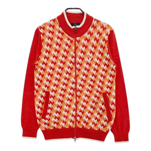 【新品未使用】CPG GOLF ニットジャケット S タグ付 ビッグロゴ ニットジャケット 総柄 │ 【公式】中古ゴルフウェア通販サイト