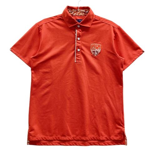 23区GOLF ニジュウサンクゴルフ 半袖ポロシャツ イエロー系 サイズ：2