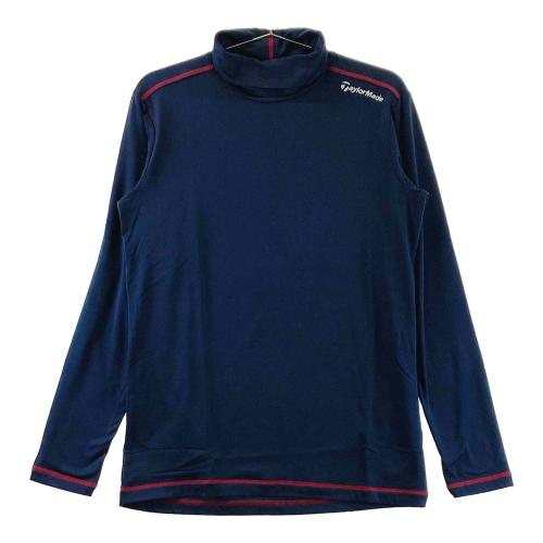 TAYLOR MADE テーラーメイド タートルネック長袖Tシャツ ネイビー系
