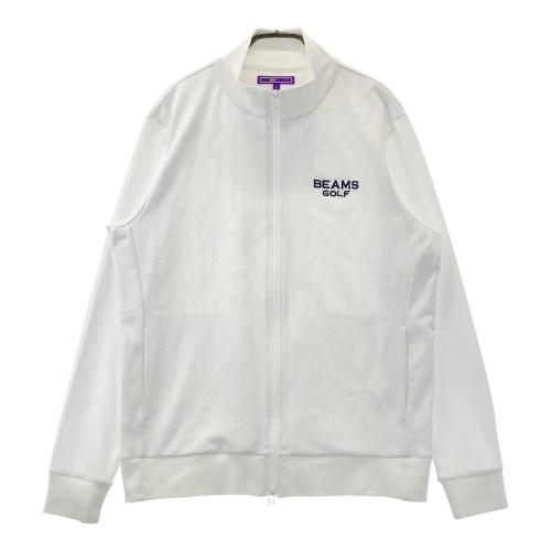 BEAMS GOLF ビームスゴルフ フリースボア ジップジャケット 総柄