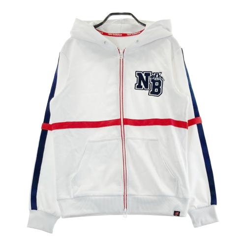NEW BALANCE GOLF ニューバランス フード付長袖 ジップジャケット ロゴ