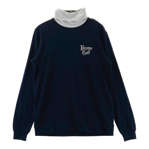 BEAMS GOLF ビームスゴルフ 起毛 タートルネック 長袖Tシャツ グリーン