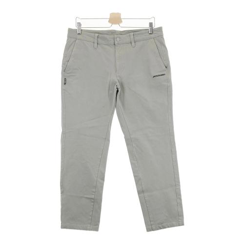 新品 Jack Bunny!! ゴルフパンツ グレー サイズ4 JACK BUNNY ジャックバニー ストレッチパンツ グレー系 サイズ：4