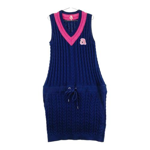 LANVIN SPORT ランバン スポール ニットワンピース ブラック系 サイズ