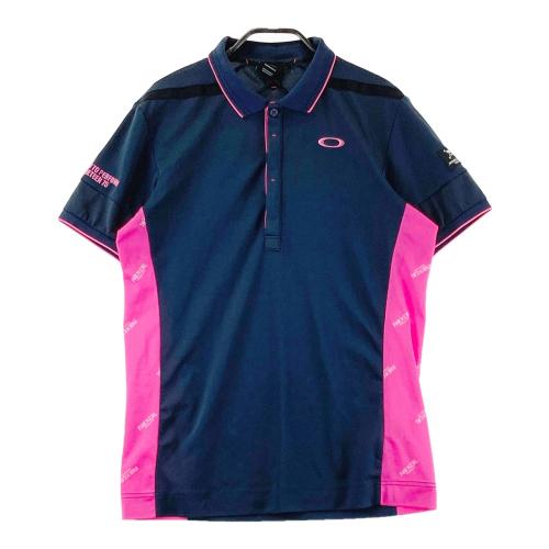 OAKLEY オークリー 半袖ポロシャツ ブルー系 サイズ：M ランク：A