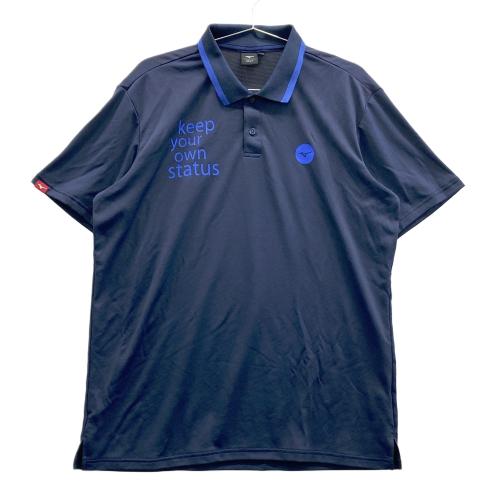 MIZUNO GOLF ミズノゴルフ 半袖ポロシャツ レッド系 サイズ：L ランク