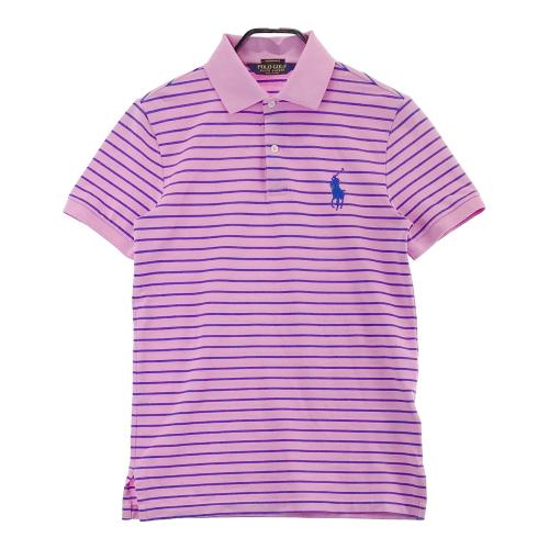 ゆ*ん様 Polo Ralph Lauren ピンク ポロシャツ　ゴルフウェア RLX ラルフローレン 半袖ポロシャツ ピンク系 サイズ：XS ランク：A