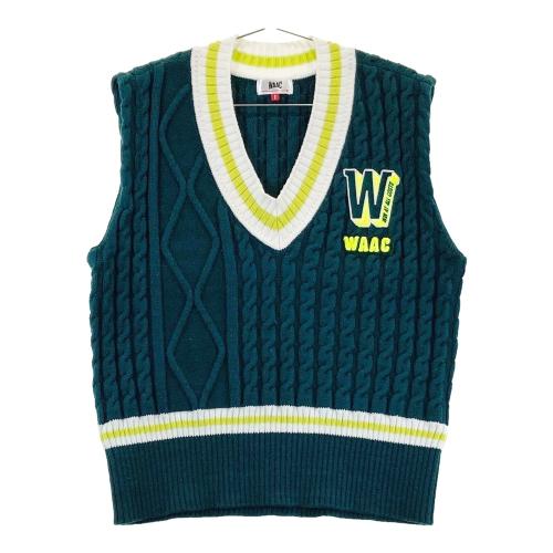 WAAC ワック ニット 半袖ポロシャツ レッド系 サイズ：1 ランク：A