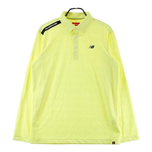 NEW BALANCE GOLF ニューバランス 長袖ポロシャツ ブラック系 サイズ