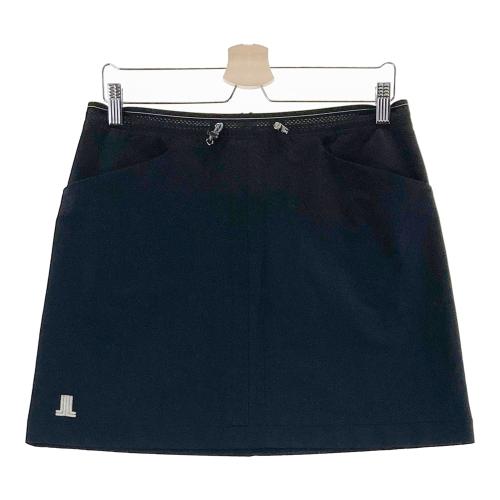 LANVIN SPORT ランバンスポール 無地 オールシーズン スカート ポリエステル グレー レディース 38(M)【古着】【中古】 LANVIN SPORT ランバン スポール レディース 中わたスカート(41cm丈