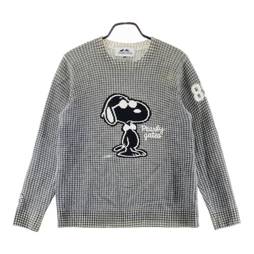 値下げ中　パーリーゲイツ スヌーピー 新品 未使用 タグ付き セーター PEARLY GATES パーリーゲイツ ×PEANUTS ニットセーター スヌーピー 総
