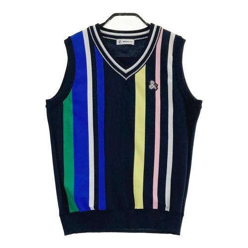 AND PER SE アンパスィ ベスト ネイビー系 サイズ：M ランク：B 【中古
