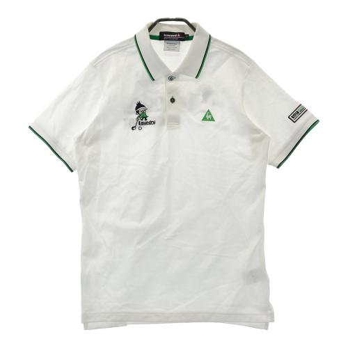 LE COQ GOLF ルコックゴルフ ×GOLF LAUNDRY 半袖ポロシャツ ホワイト系