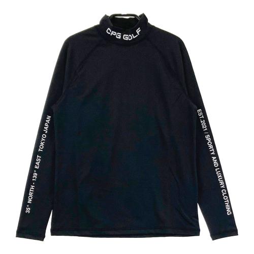 サイズ：1 CPG GOLF シーピージーゴルフ 1109-23201 長袖ポロシャツ  ブラック系 [240101676107] ゴルフウェア レディース ストスト CPG GOLF シーピージーゴルフ 1109-23201 長袖ポロシャツ ブラック系