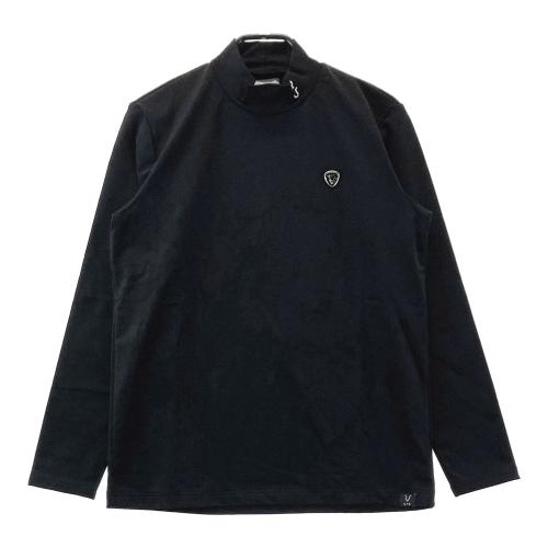 サイズ：4 CPG GOLF シーピージーゴルフ 2109-24217 長袖ハイネックTシャツ  ブラック系 [240101676305] ゴルフウェア メンズ ストスト CPG GOLF シーピージーゴルフ 2109-24217 長袖ハイネックTシャツ