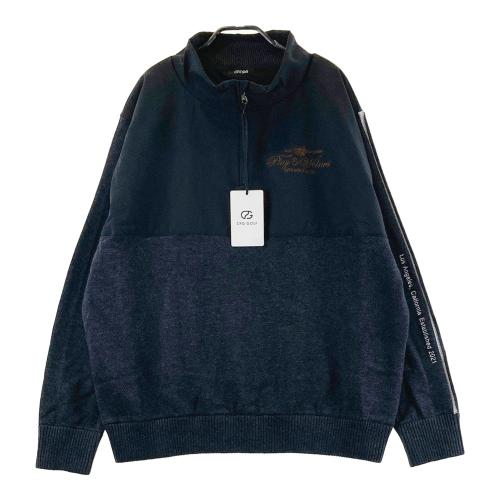 サイズ：4 CPG GOLF シーピージーゴルフ 2203-25238 ブルゾン  ブラック系 [240101676560] ゴルフウェア メンズ ストスト CPG GOLF シーピージーゴルフ 2203-25238 ブルゾン ブラック系 サイズ