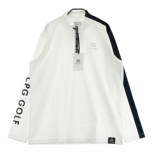CPG GOLF シーピージーゴルフ 長袖ポロシャツ ネイビー系 サイズ：5