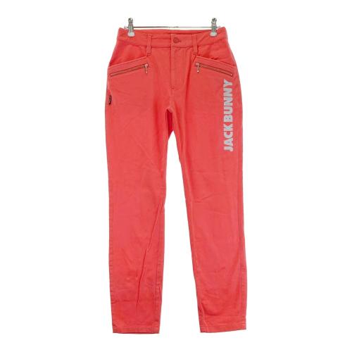新品未使用　JACK BUNNY　バイアスロゴ ストレッチパンツ　0　ピンク系 1-240101679292-m-01-pl.jpg