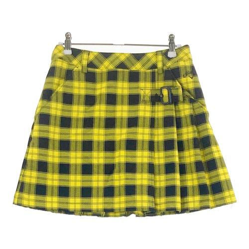 CALLAWAY キャロウェイ ストレッチスカート チェック柄 ブラック系