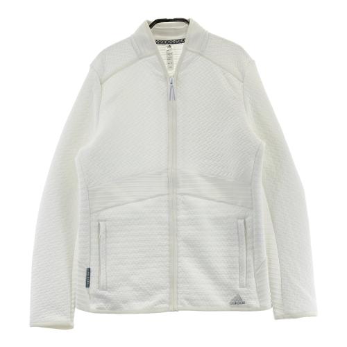 ADIDAS GOLF アディダスゴルフ 2WAY 長袖ジップジャケット ホワイト系