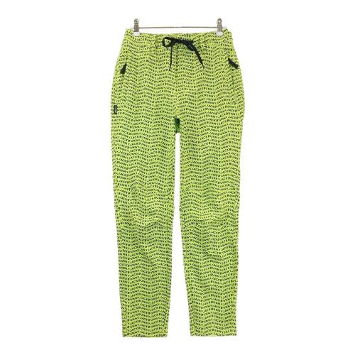 JACK BUNNY ジャックバニー ストレッチパンツ 総柄 イエロー系 サイズ