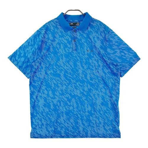 OAKLEY オークリー 434219 半袖ポロシャツ ブルー系 サイズ：L ランク