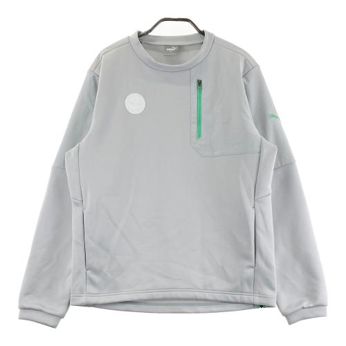 PUMA GOLF プーマゴルフ 長袖ブルゾン ジャケット アイコン×ボーダー柄
