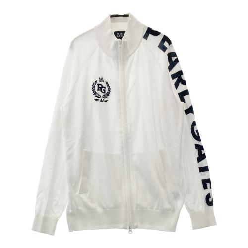PEARLY GATES パーリーゲイツ 長袖 ニット ジップジャケット ホワイト