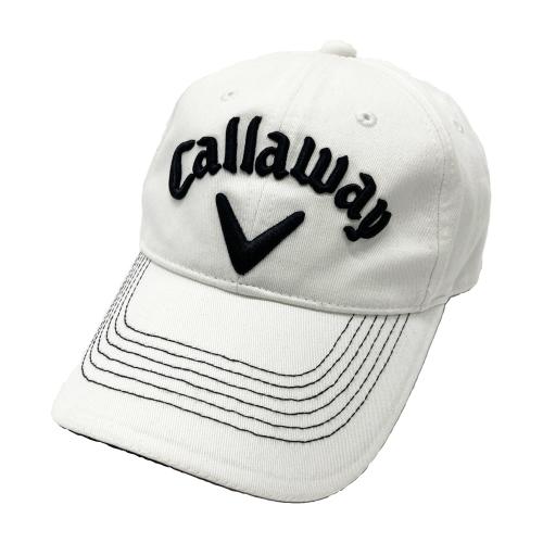 PEARLY GATES パーリーゲイツ キャップ ホワイト系 ランク：A- 【中古