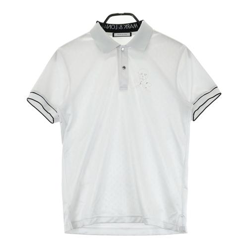MARK&LONA マークアンドロナ ジップジャケット スカル総柄 グレー系