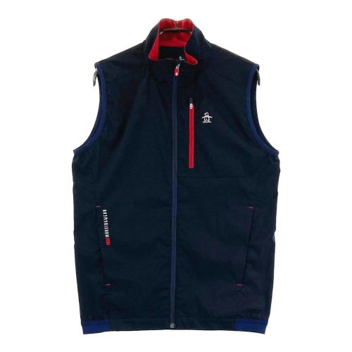 MUNSING WEAR マンシングウェア ハーフジップ ナイロンベスト パープル