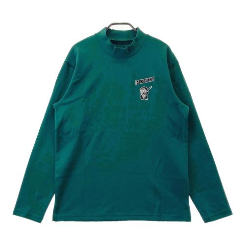グリーン ハイネック 長袖 6 サイズ LL ジャックバニー ゴルフウェア JACK BUNNY ジャックバニー 2024年 長袖ハイネックTシャツ グリーン系
