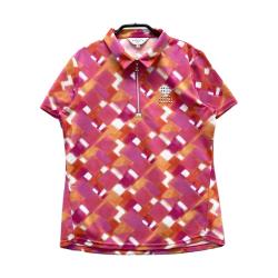 LANVIN SPORT 半袖 ワンピース レッド 赤 ゴルフ ウエア 40 LANVIN SPORT(ランバン スポール)｜中古ゴルフウェア通販サイトSTST