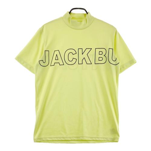 イエロー サイズ5ハイネックシャツ L メンズ ゴルフウェア ジャックバニー JACK BUNNY ジャックバニー ハイネック 半袖Tシャツ イエロー系 サイズ