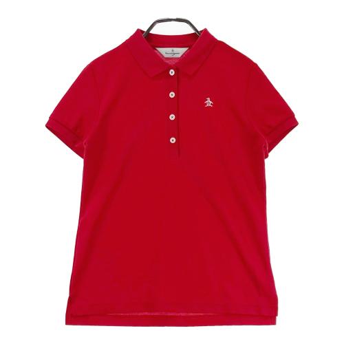 MUNSING WEAR マンシングウェア JWLJ205 半袖ポロシャツ レッド系