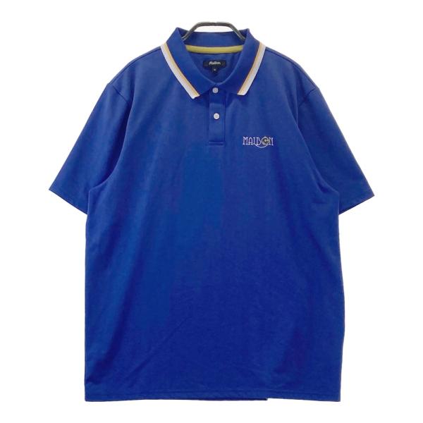 マルボンゴルフ ポロシャツ malbon golf メンズ シャツ 紺色XXL MALBON GOLF マルボンゴルフ 半袖ポロシャツ ブルー系 サイズ：M