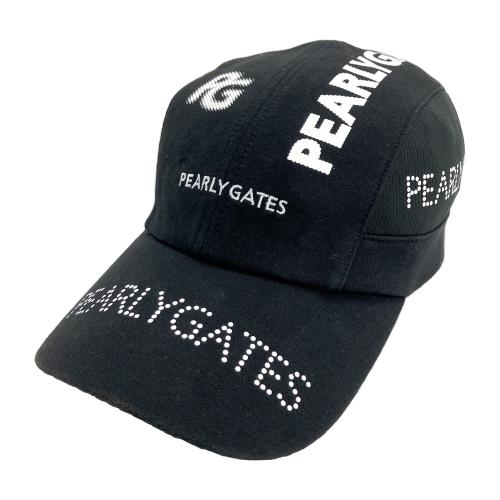PEARLY GATES パーリーゲイツ キャップ ホワイト系 ランク：A- 【中古