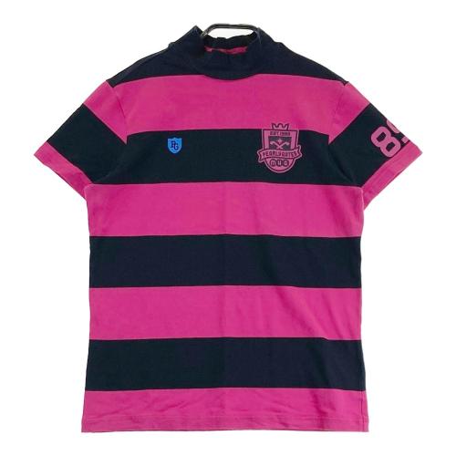 PEARLY GATES パーリーゲイツ ハイネック 半袖Tシャツ ピンク系 サイズ