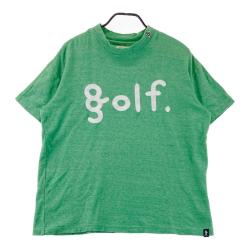 8G SHOOT エイジシュート モックネック 半袖Tシャツ パイル地 グリーン