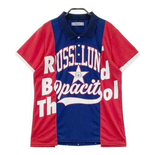 RUSSELUNO ラッセルノ 半袖ポロシャツ レッド系 サイズ：4 ランク：B