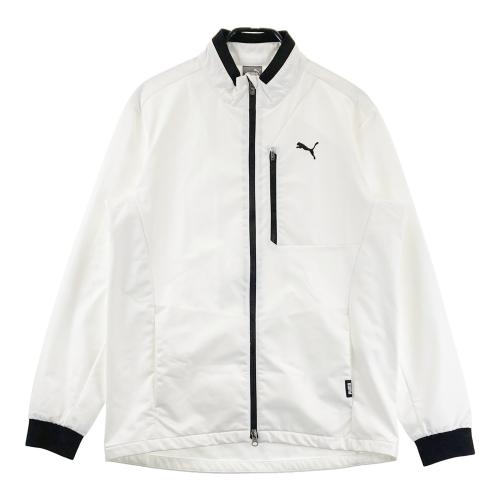 PUMA GOLF プーマゴルフ フリースジャケット ホワイト系 サイズ：L