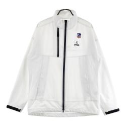 サイズ：L PING ピン 2024年 3WAY ブルゾン  ホワイト系 [240101429799] ゴルフウェア メンズ ストスト PING APPAREL ピンアパレルジャケット・ブルゾン｜中古ゴルフウェア