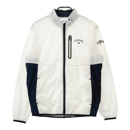 ST ANDREWS セントアンドリュース ジップ ナイロンジャケット ホワイト