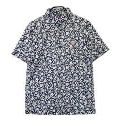 サイズ：L BEAMS GOLF ビームスゴルフ  半袖ポロシャツ 花 総柄 ブルー系 [240101354001] ゴルフウェア メンズ ストスト BEAMS GOLF(ビームスゴルフ)｜中古ゴルフウェア通販サイトSTST(ストスト)